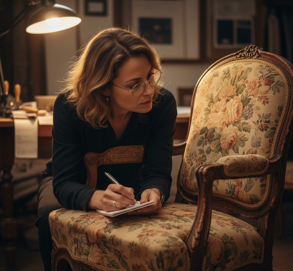 Vintage furniture assessment and evaluation