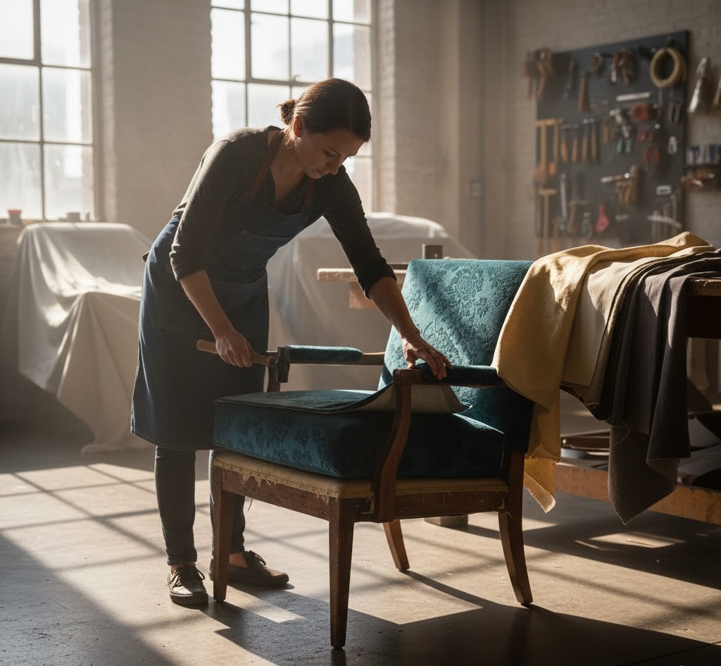 Upholstery restoration and replacement